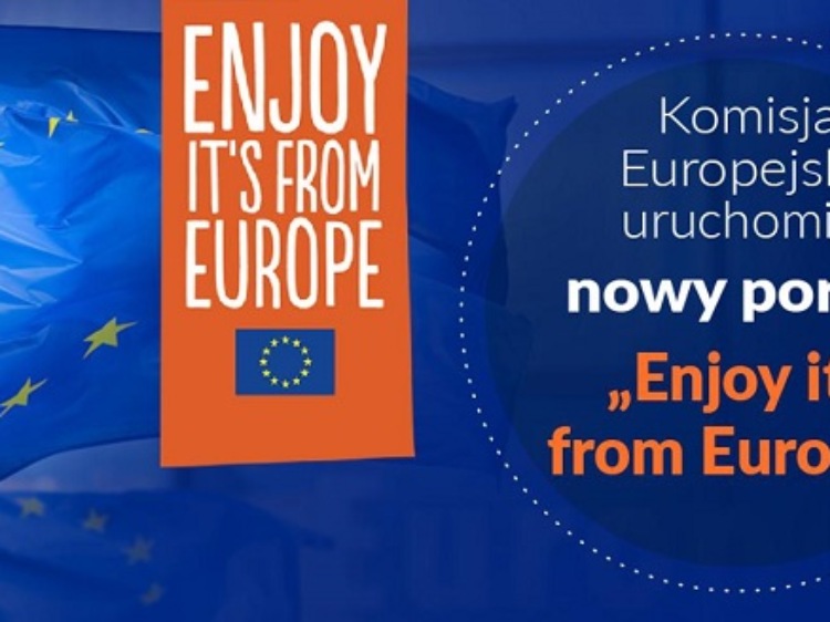 „Enjoy it’s from Europe!”- nowy portal